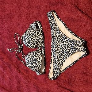 Xhilaration Leopard Bikini